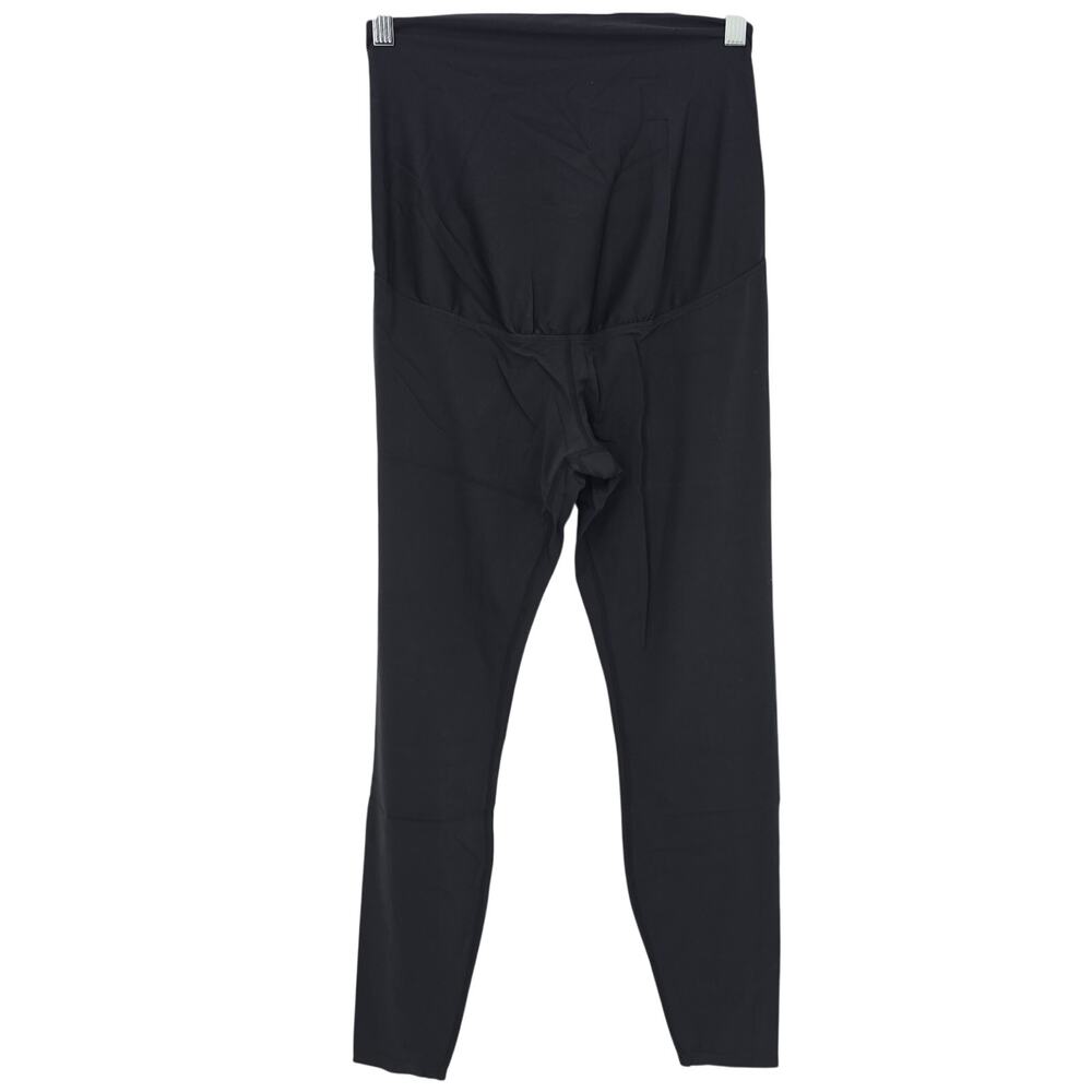Halara Womans size M Maternity SoftlyZero BellyBand 7/8 Leggings Pants Black New